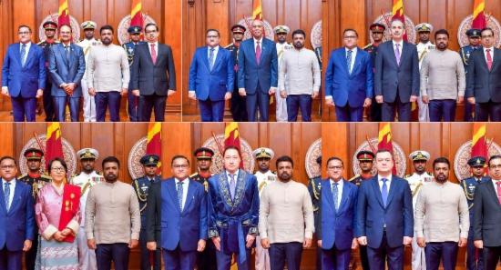 Sri Lanka Welcomes Six New Envoys